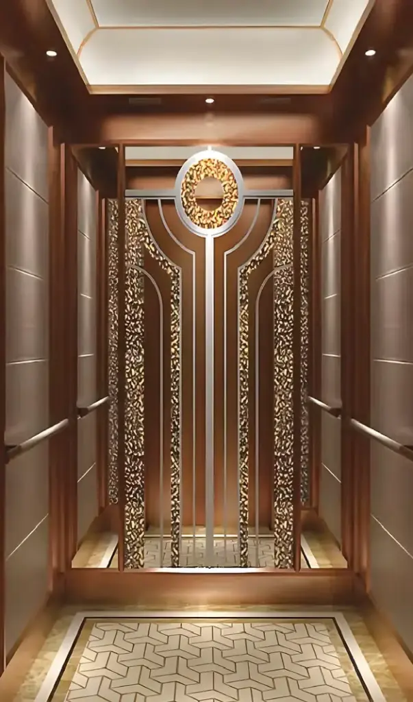 ARL-C060 Rose gold mirror etched