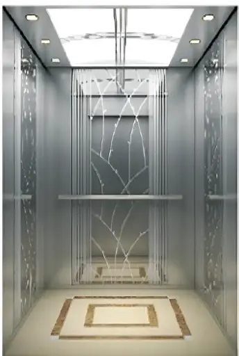 ARL-C038 Mirror etched stainless steel