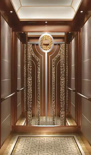 ARL-C060 Rose gold mirror etched